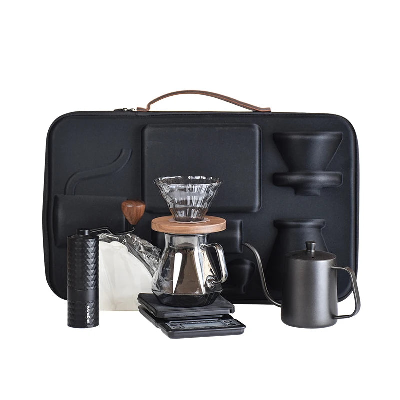 Tragbare Reisekaffeemaschine – Barista-Set – COOK FIRST®