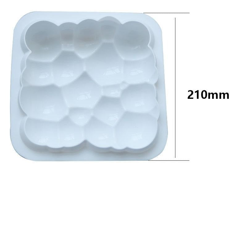 Set mit 3 Silikonformen + Gratis-Rezeptbuch + Tablettenform