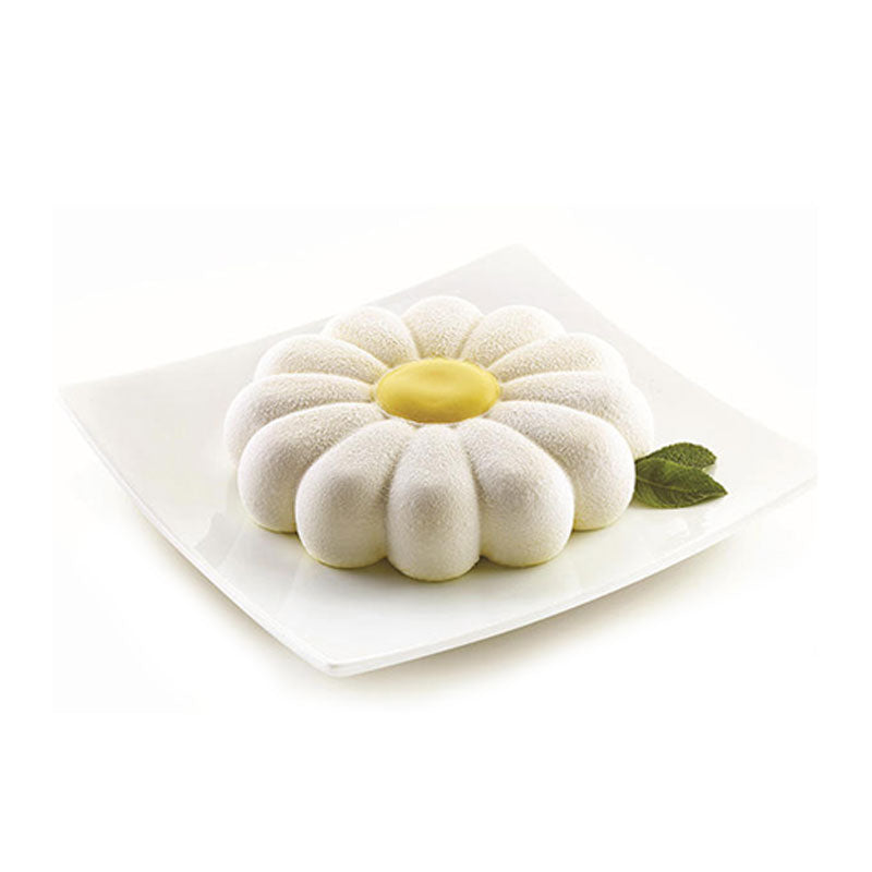 Mujiang Lot de 4 moules en silicone en forme de marguerite pour orchidée, chocolat, fondant, rose, décoration de gâteaux, bonbons, argile, résine Mujiang Lot de 4 moules en silicone en forme de marguerite pour orchidée, chocolat, fondant, rose, décoration de gâteaux, bonbons, argile, résine