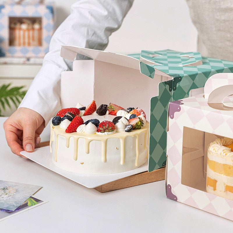 Cake box with window - Pack of 10 units – COOK FIRST®