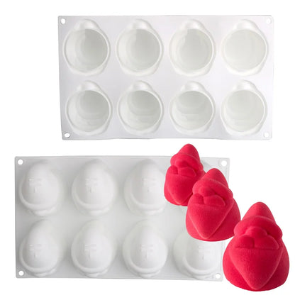Moule Silicone Père Noël | Pâtisserie & Entremet
