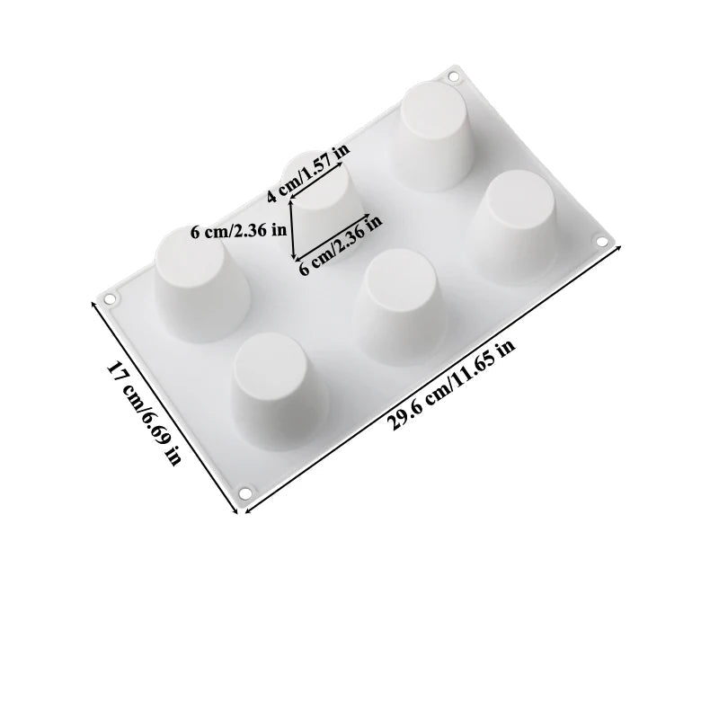 Silikon-Schokoladenmousse-Kuchenform in Kaffeetassenform, Tassenform, Silikonform, Küchenbackgeschirr, Dessertbackwerkzeug