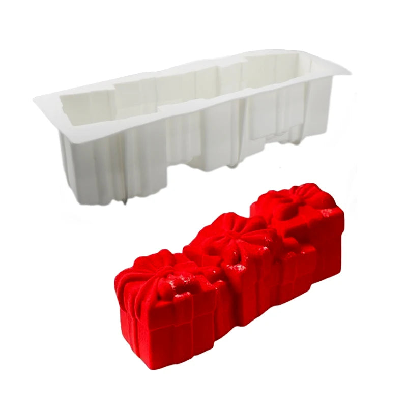 Moule Silicone Bûche Cadeaux | Pâtisserie & Entremet