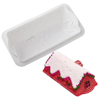 Moule Silicone Bûche Chalet