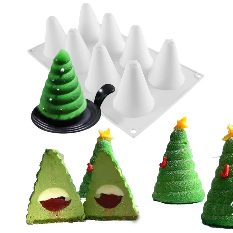 Moule Silicone Sapin Noël