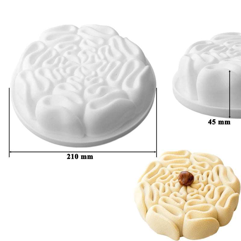 Moule Silicone Dentelle Cédric Grolet dimensions