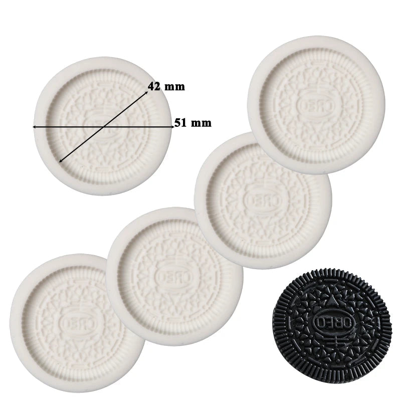Moule Silicone Oreo dimensions