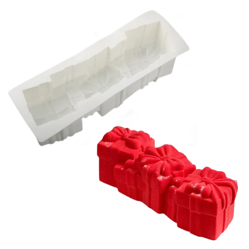 Moule Silicone Bûche Cadeaux | Pâtisserie & Entremet