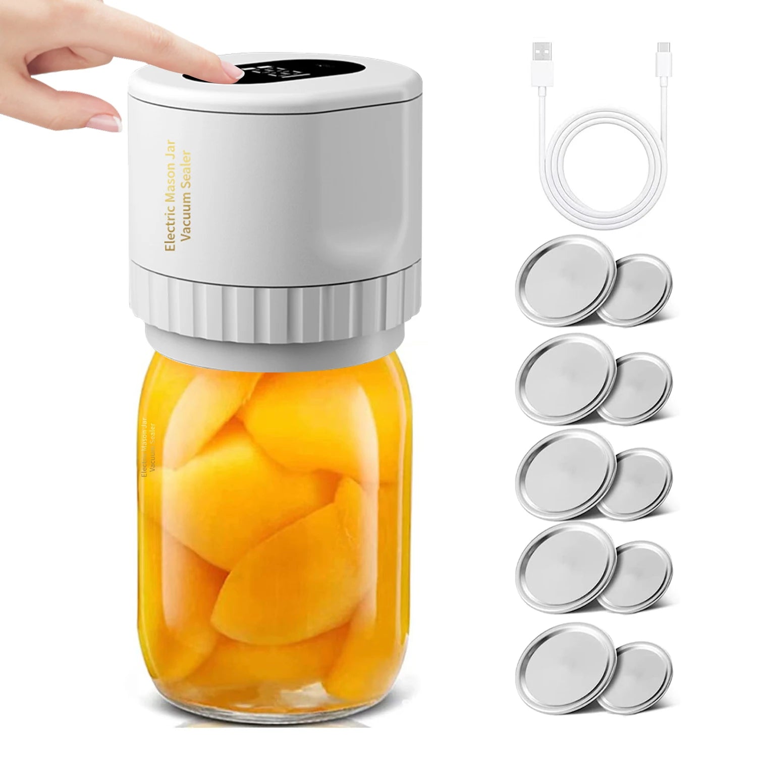 machine sous vide usb blanc