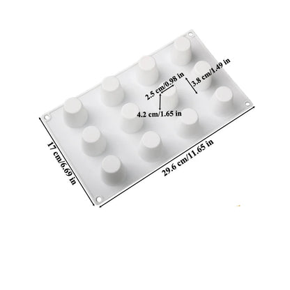 Silikon-Schokoladenmousse-Kuchenform in Kaffeetassenform, Tassenform, Silikonform, Küchenbackgeschirr, Dessertbackwerkzeug