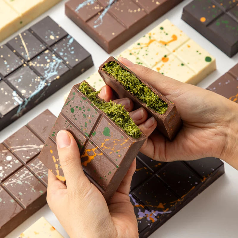 Moule Silicone Chocolat 2 Pièces, Moule Tablette Chocolat Moule Silicone Chocolat 2 Pièces, Moule Tablette Chocolat