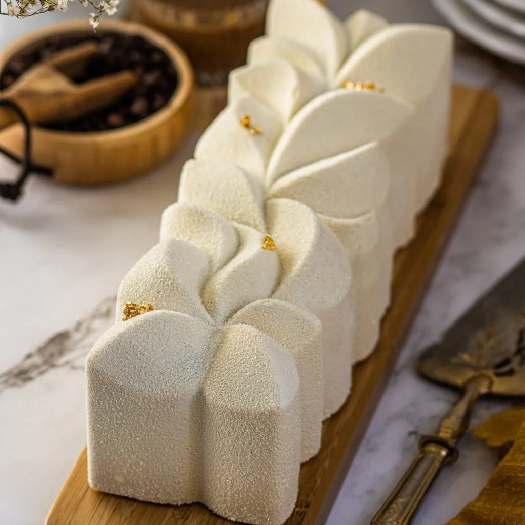 Moule Silicone Bûche Acanto | Pâtisserie & Entremet