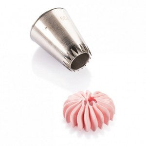 Douille à Pâtisserie Matfer - Spéciale Religieuse (cône Non Dépassant) - Polycarbonate Transparent - 47mm Base