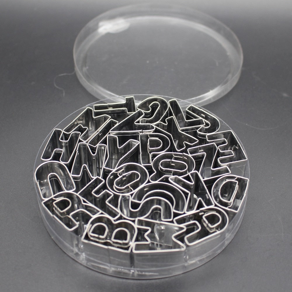 Moules Inox Alphabet & Numéro