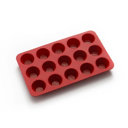 moule patisserie silicone rouge cupcake