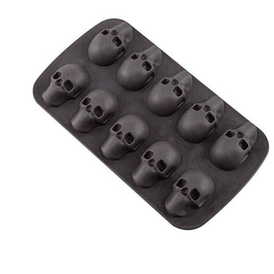 Moules Silicone Halloween - Tètes de Mort